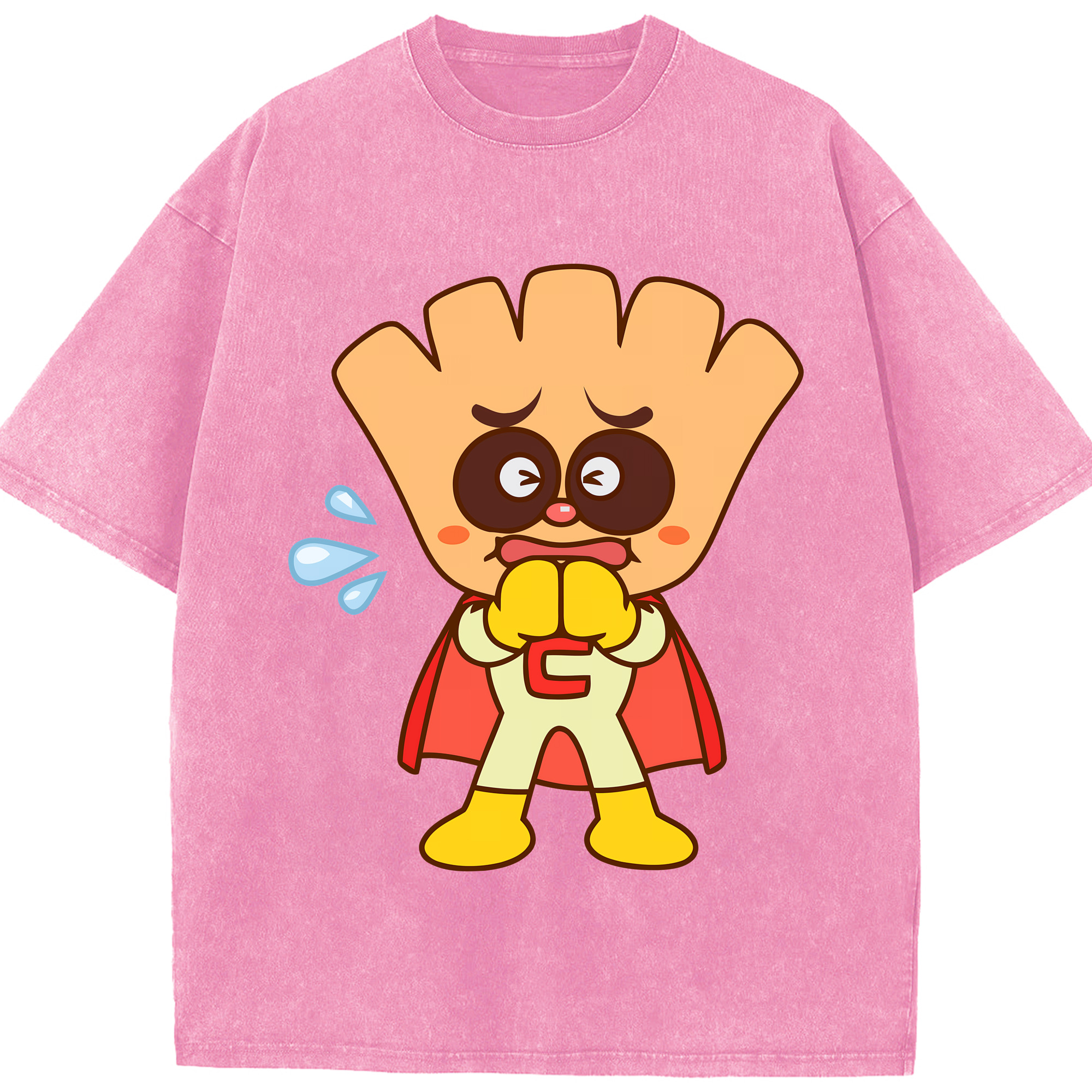 （画像用） アンパンマン Anpanman 綿100% ヴィンテージ風 半袖Tシャツ（フロントプリント）